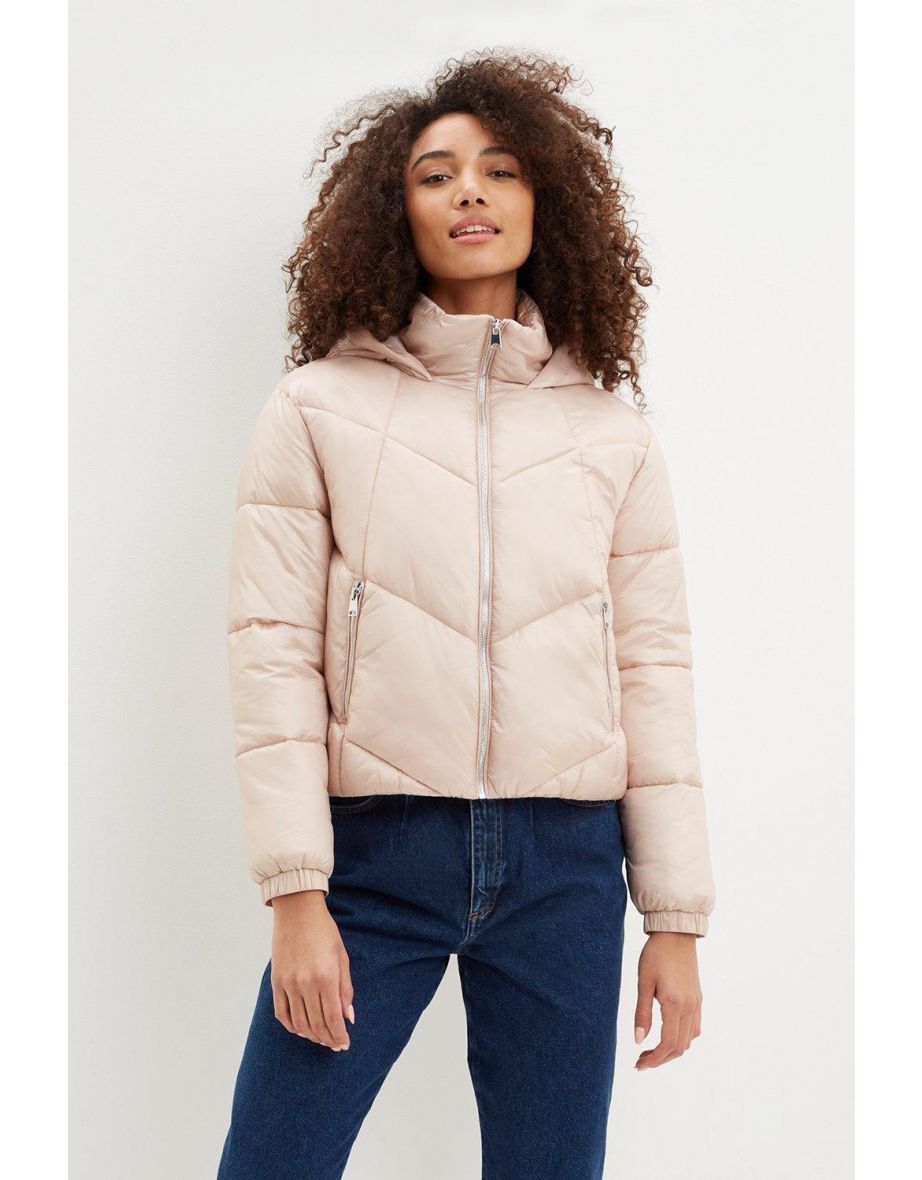 Short Wide Padded Coat