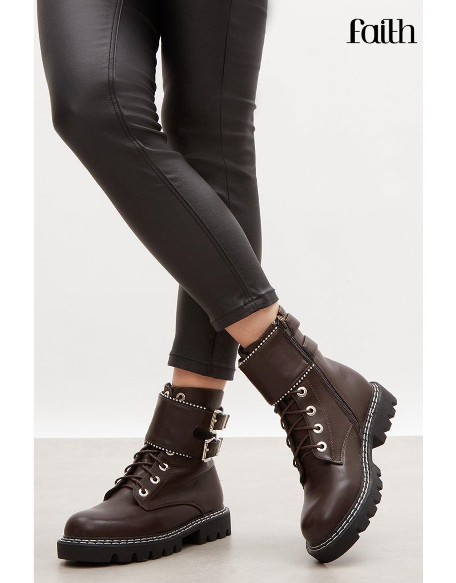 dorothy perkins lace up ankle boots