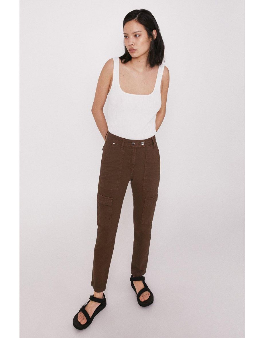 Twill skinny jeans discount
