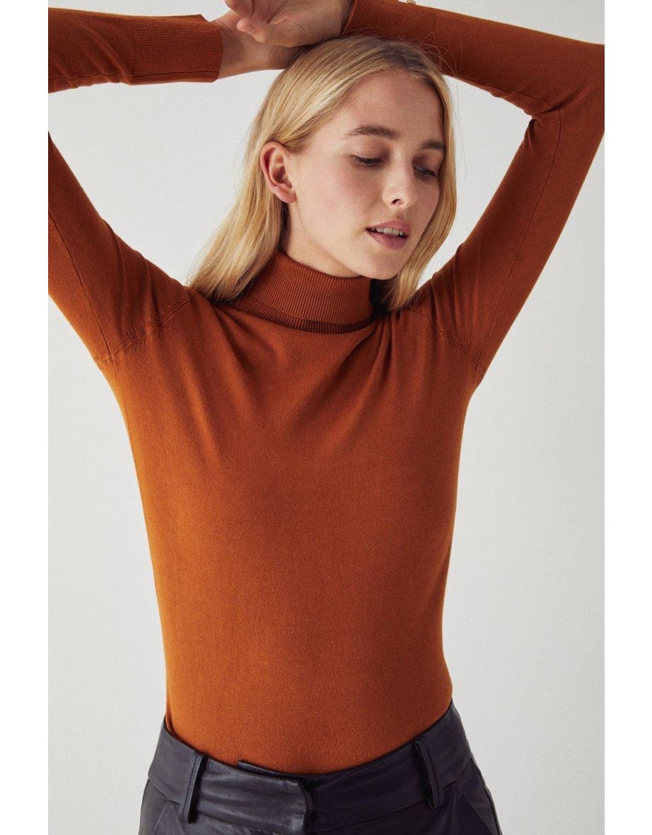 Warehouse polo deals neck jumper