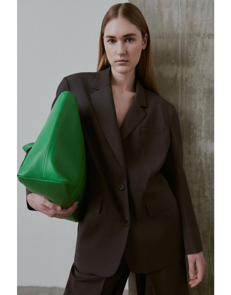 Premium Virgin Wool Oversized Blazer