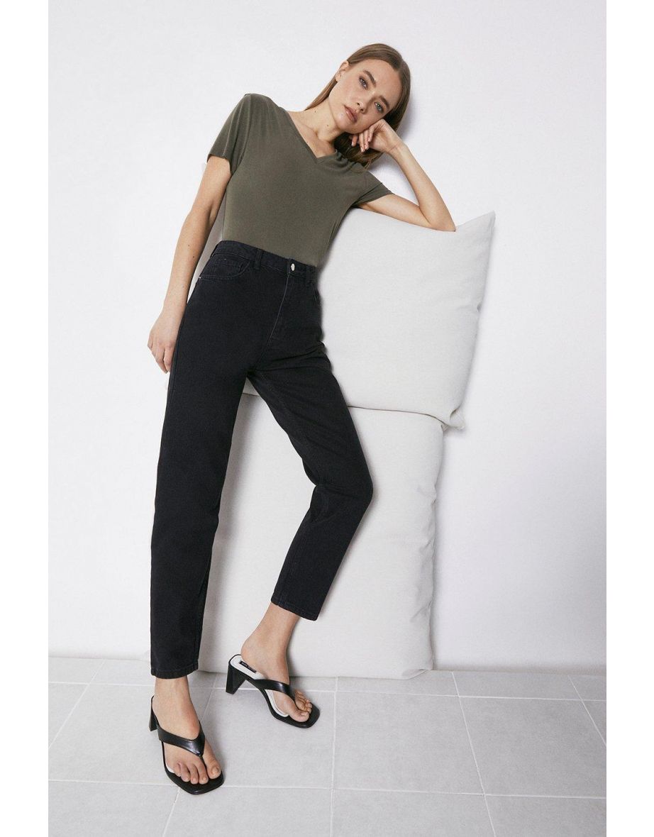 Petite 86s Organic Cotton Authentic Mom Jeans