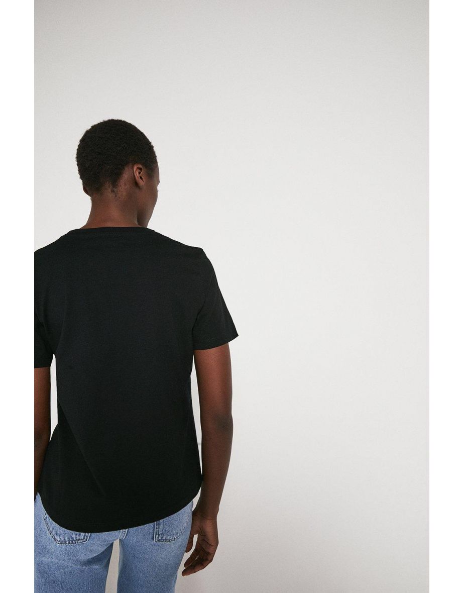 Organic Cotton Casual Crew Neck T-Shirt - 2