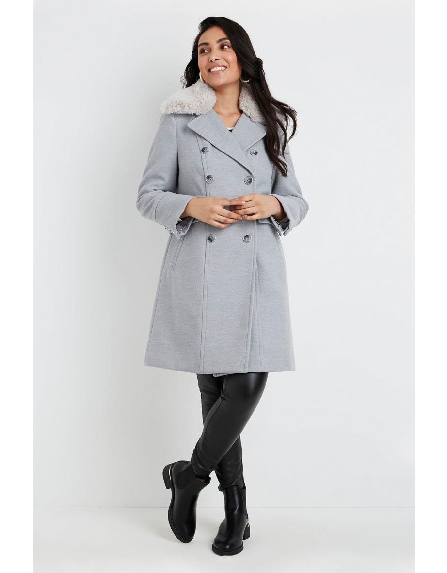 Wallis hot sale grey coats