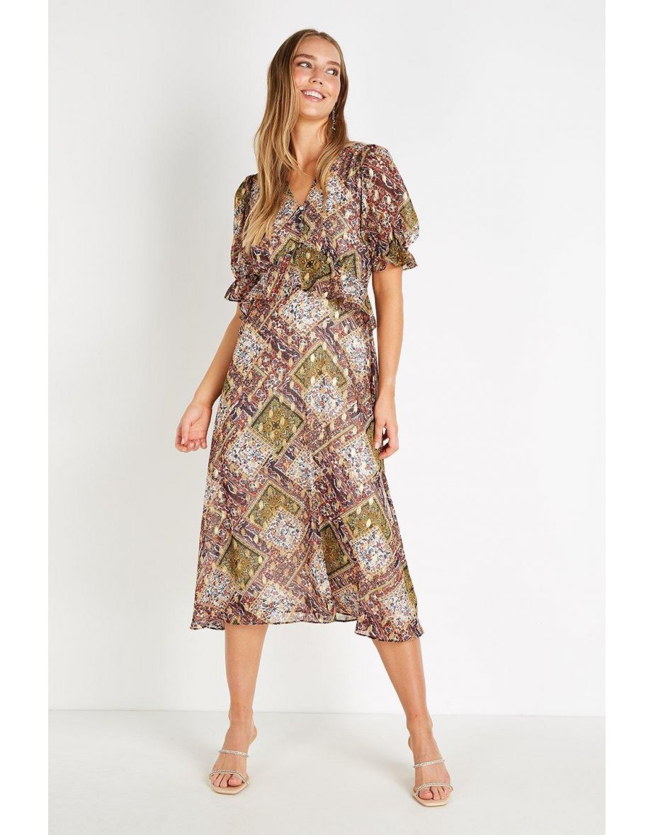 Wallis paisley dress outlet