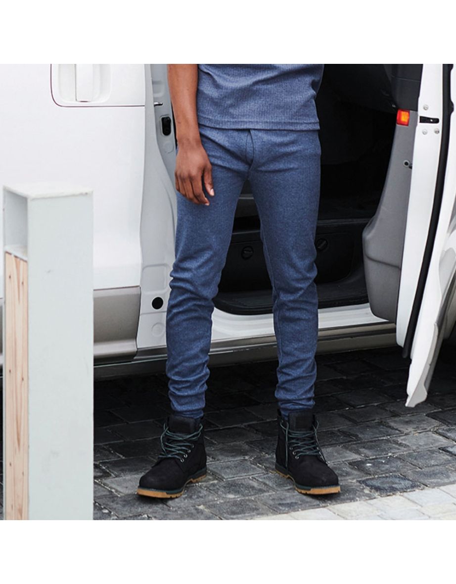 Regatta Mens Thermal Underwear Long Johns - Denim - 1