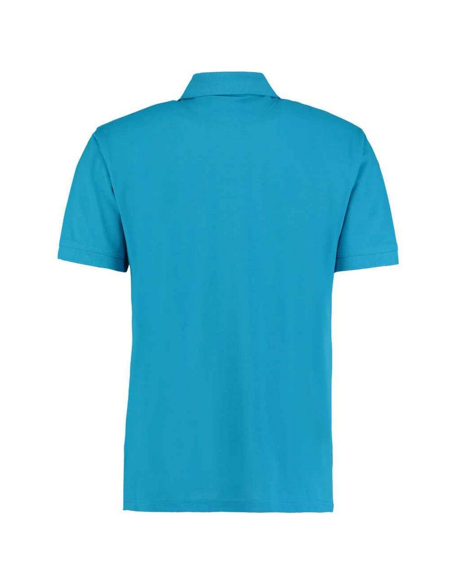 Kustom Kit Mens Klassic Piqué Polo Shirt - Turquoise - 1
