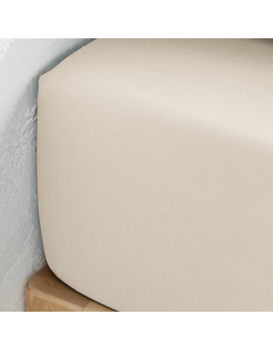 Scenario Cotton Percale Fitted Sheet, 40cm Flap - 2