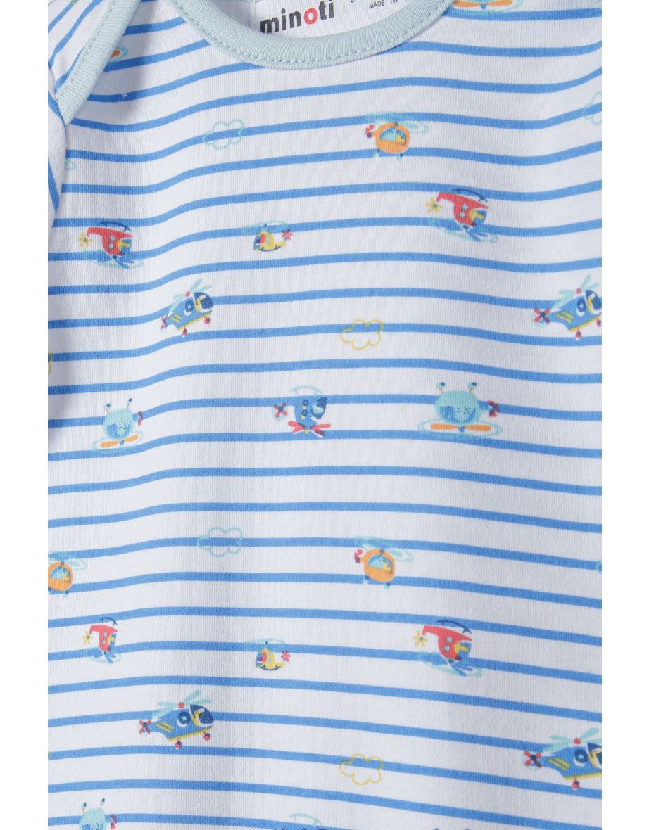 4 Pack Baby Boy Short Sleeve Bodysuit - 5
