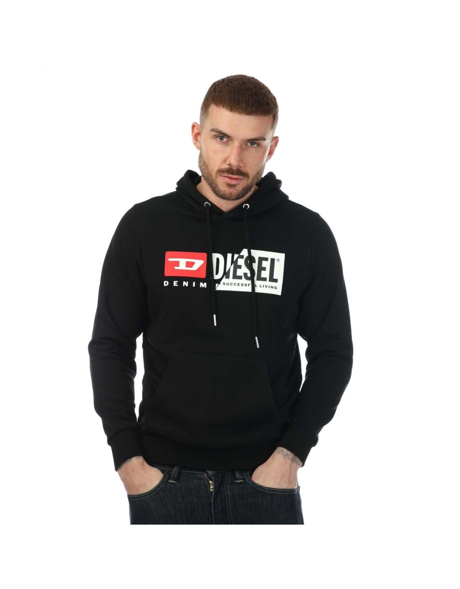 Shop Men s Diesel S Girk Cuty Felpa Crewneck Sweatshirt in Black Online in Bahrain VogaCloset