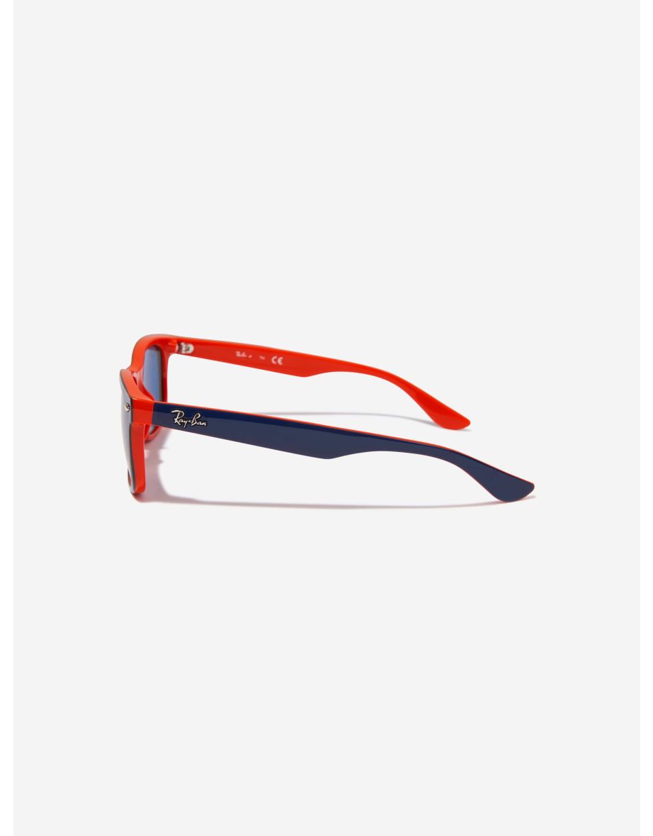 Ray-Ban Kids New Junior Wayfarer Sunglasses in Blue - 5