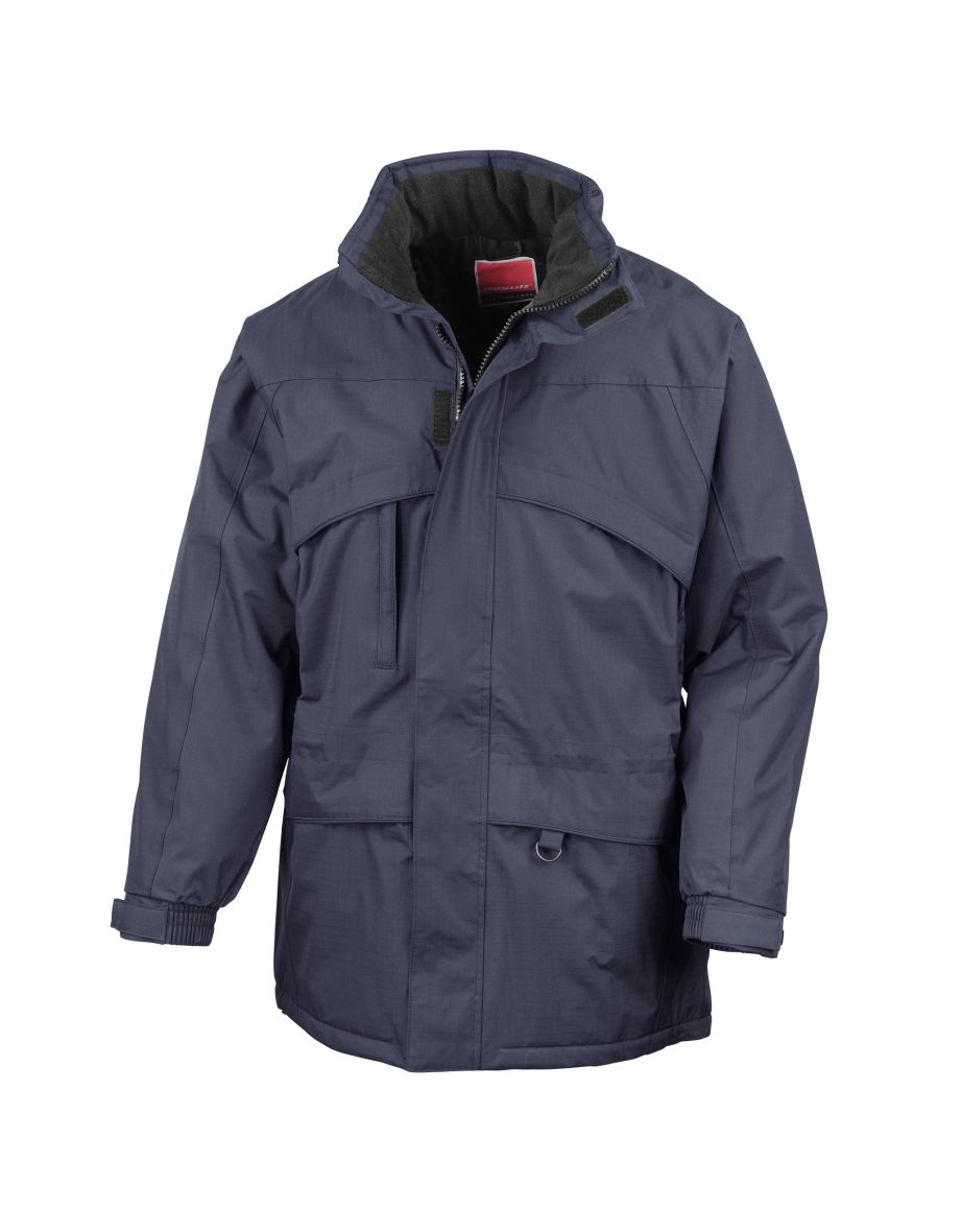 Result Mens Seneca Midweight Performance StormDri Waterproof Windproof Jacket - Navy/Navy