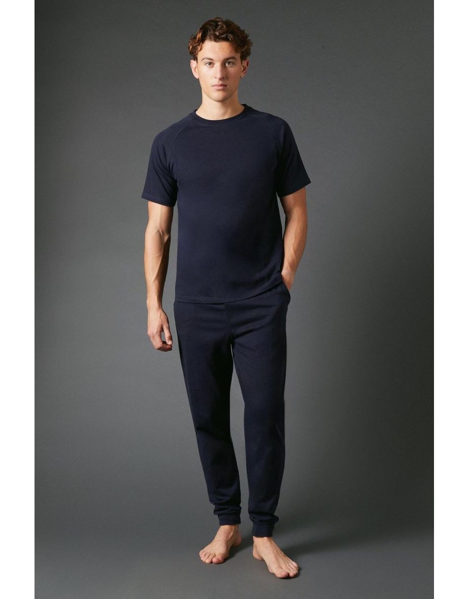 Raglan T-shirt and Jogger Loungewear Set