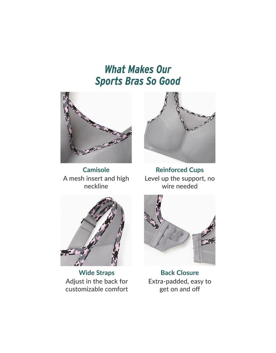 Non-Underwired Sports Bra - 8