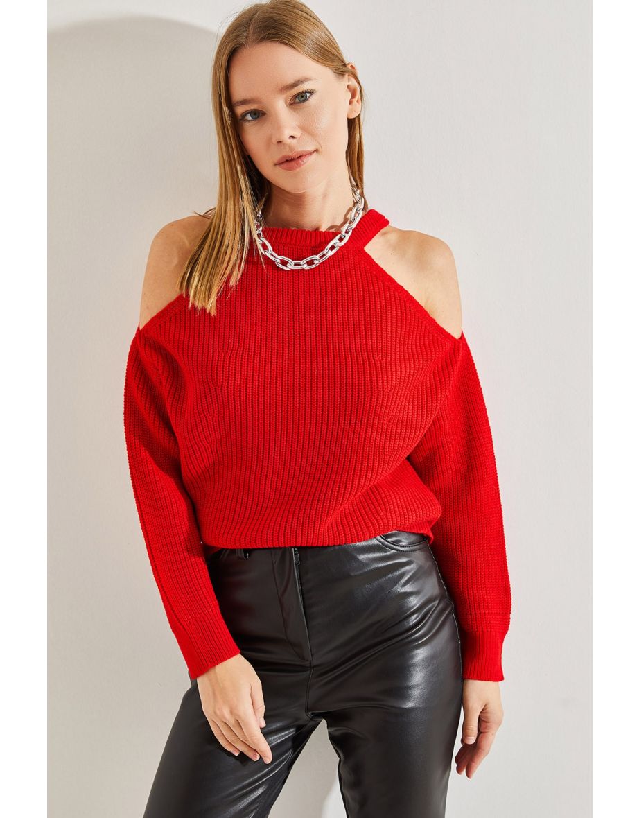 Open on sale bust sweater