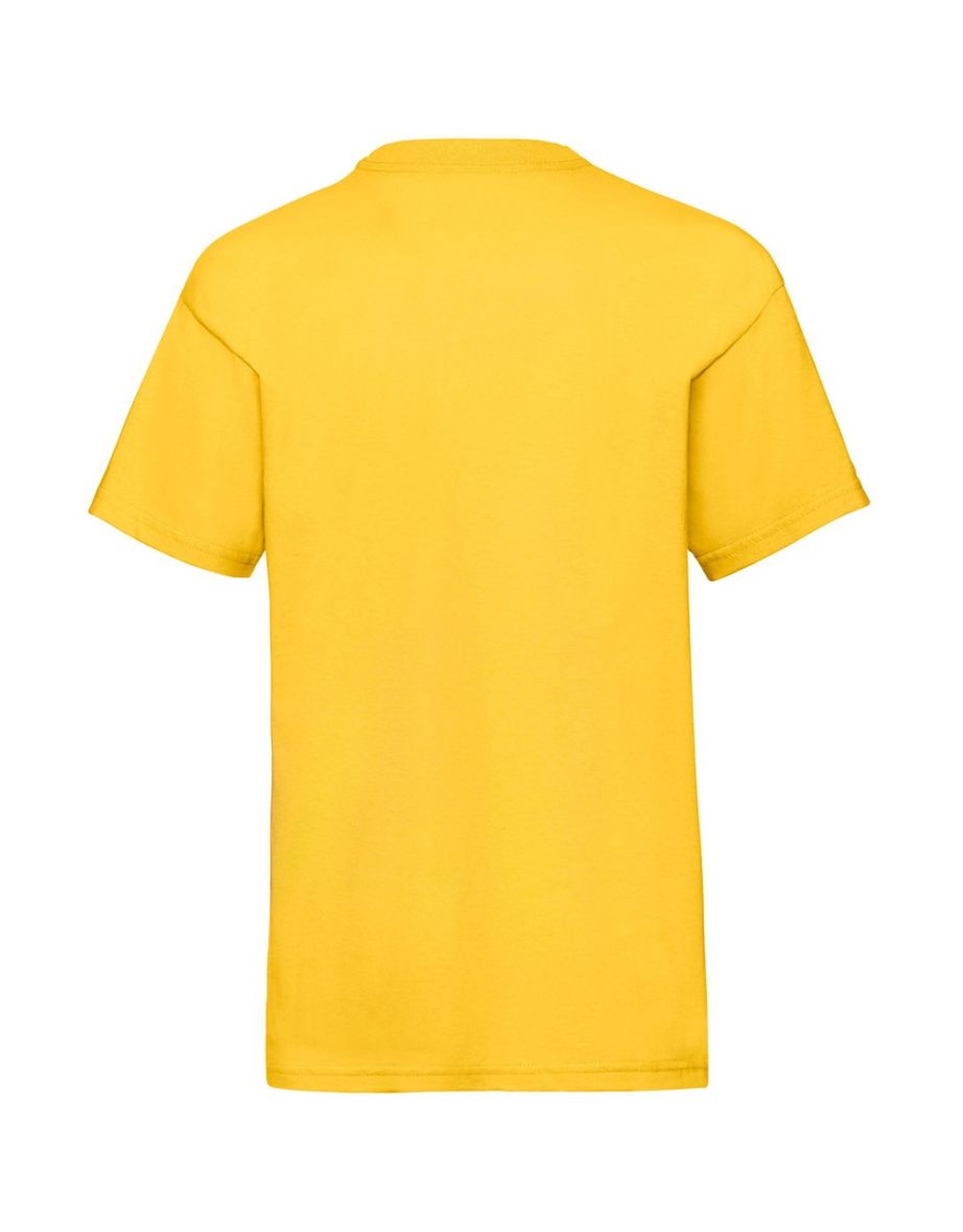 Fruit Of The Loom Childrens/Kids Unisex Valueweight Short Sleeve T-Shirt - Sunflower - 1