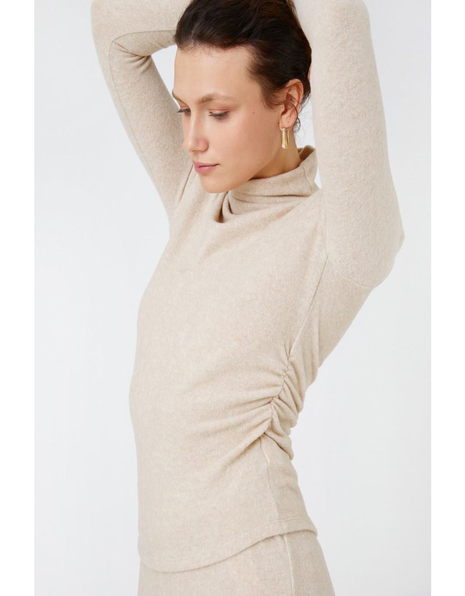 Sweater - Beige - Relaxed fit
