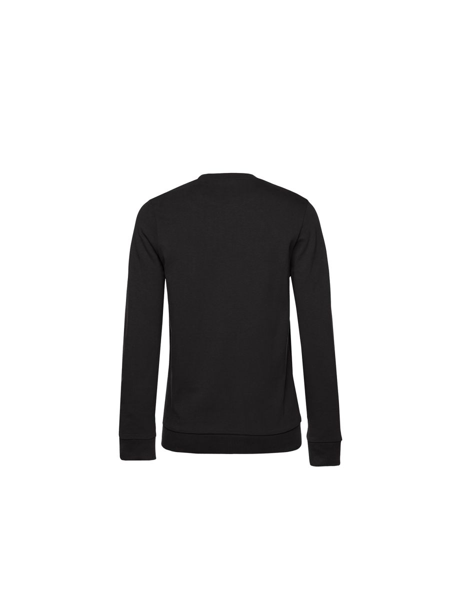 B&C Womens/Ladies Set-in Sweatshirt - Black - 1