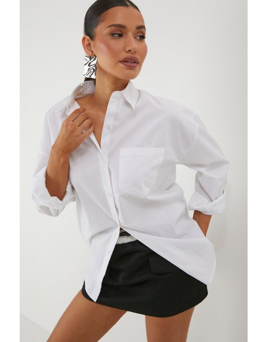 Contrast Waistband Belted Mini Skirt - 3