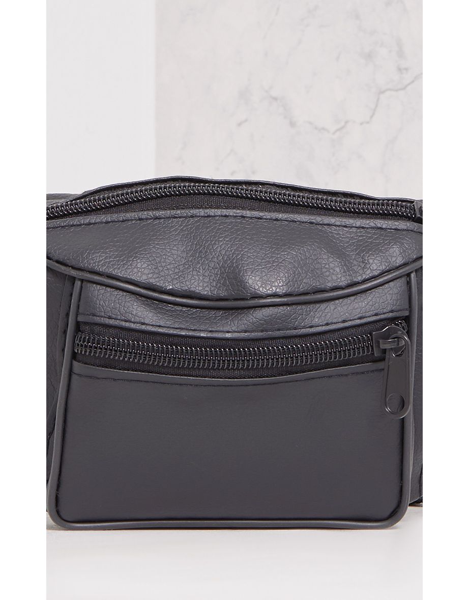 Annake Leather Bum Bag Plain - 5
