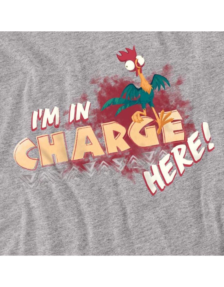 Moana   Adult I´m In Charge T-Shirt - Sport Heather - 2