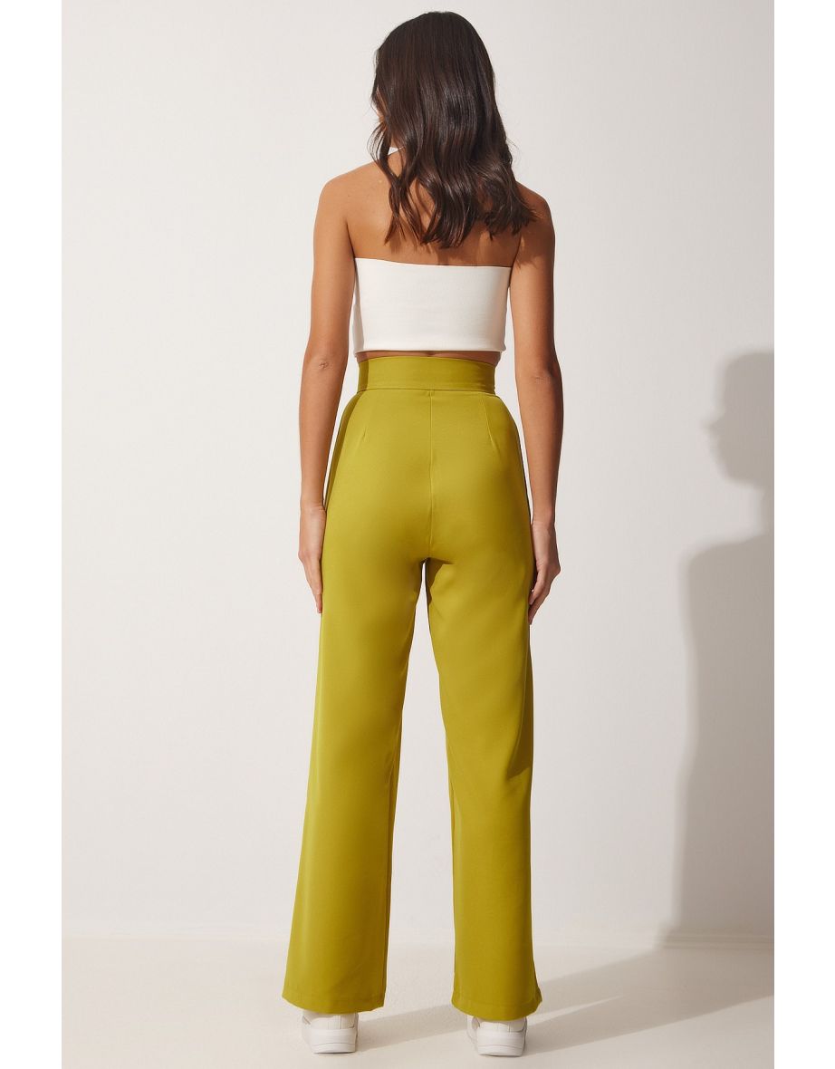Pants - Green - Relaxed - 4
