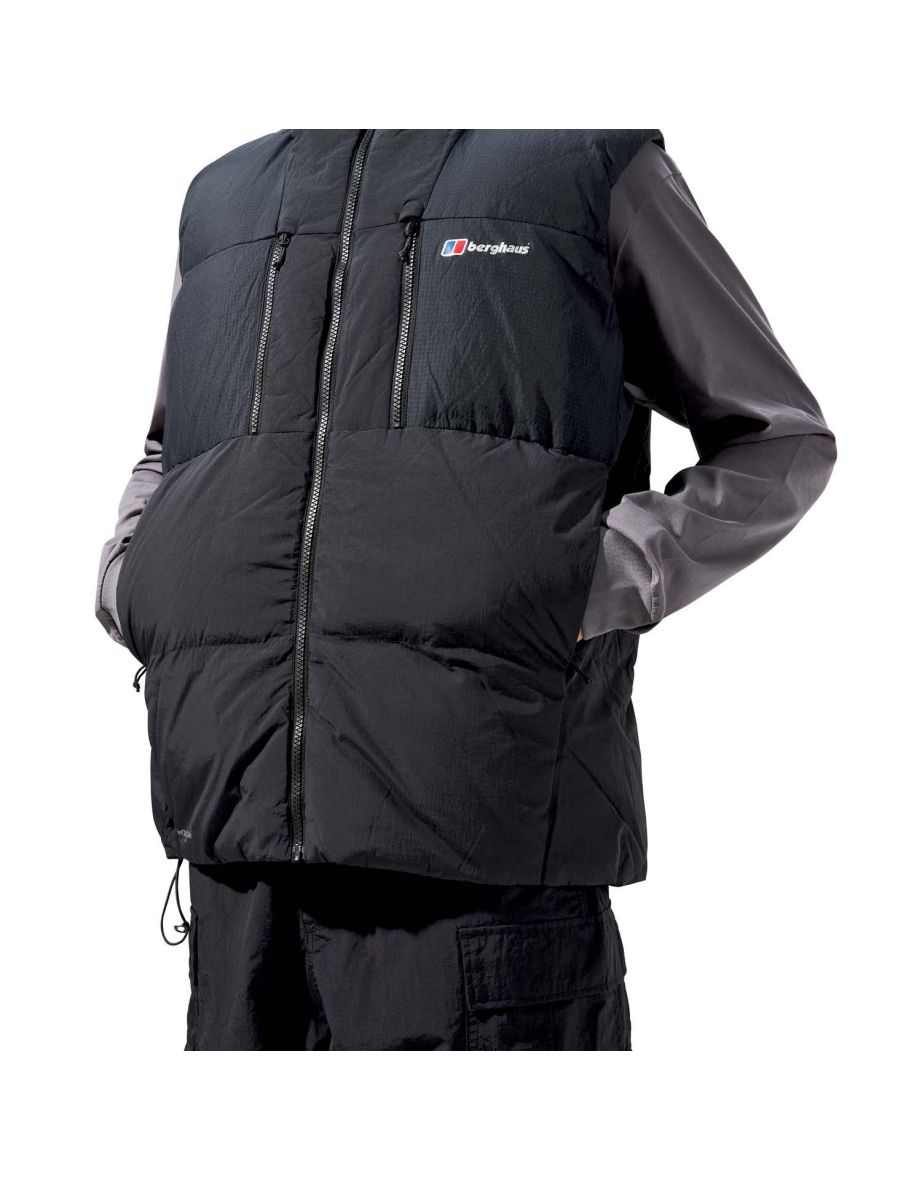 Men's Berghaus Urban Sabber Down Insulated Gilet in Black