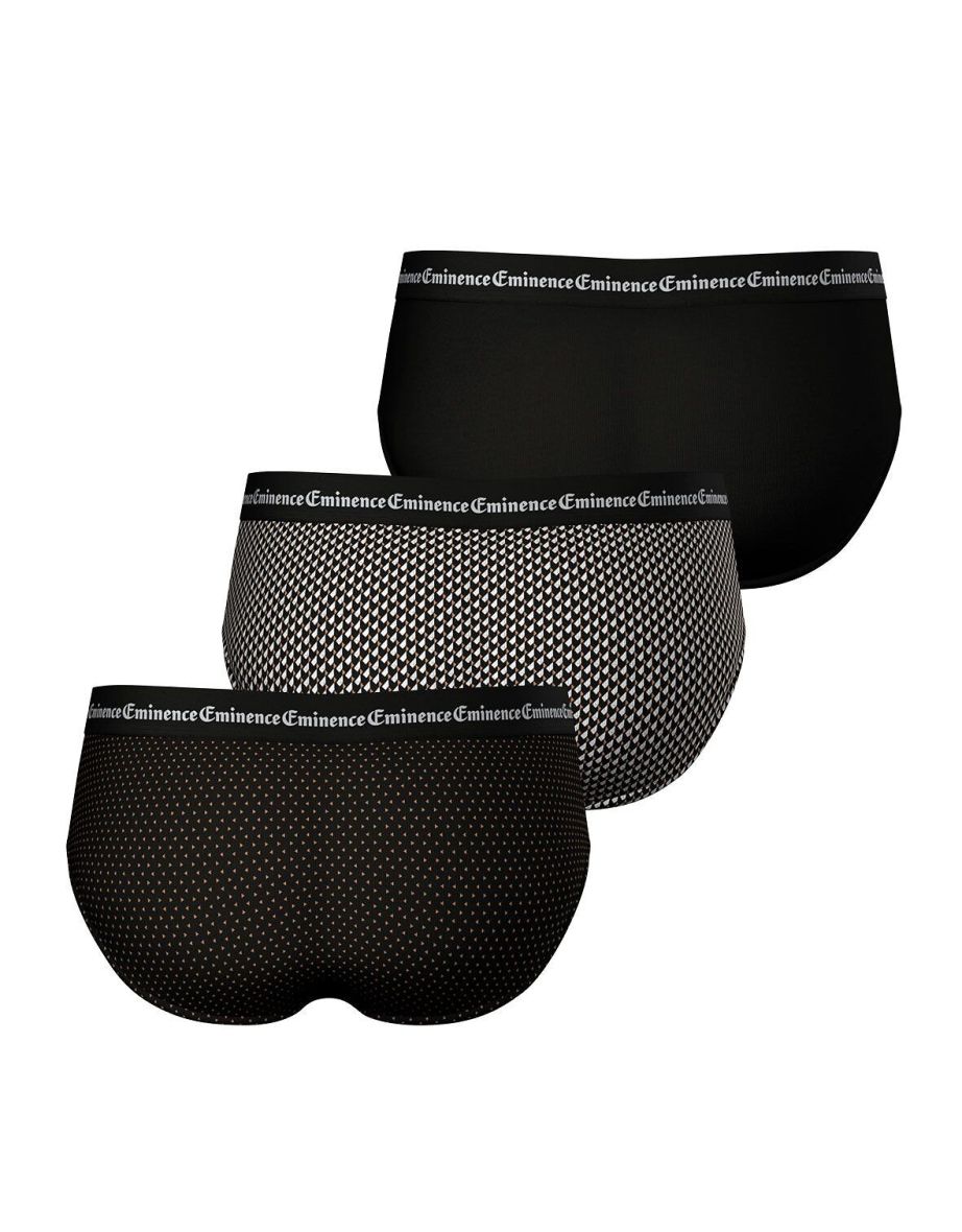 Pack of 3 Business Print Low Rise Briefs - 3