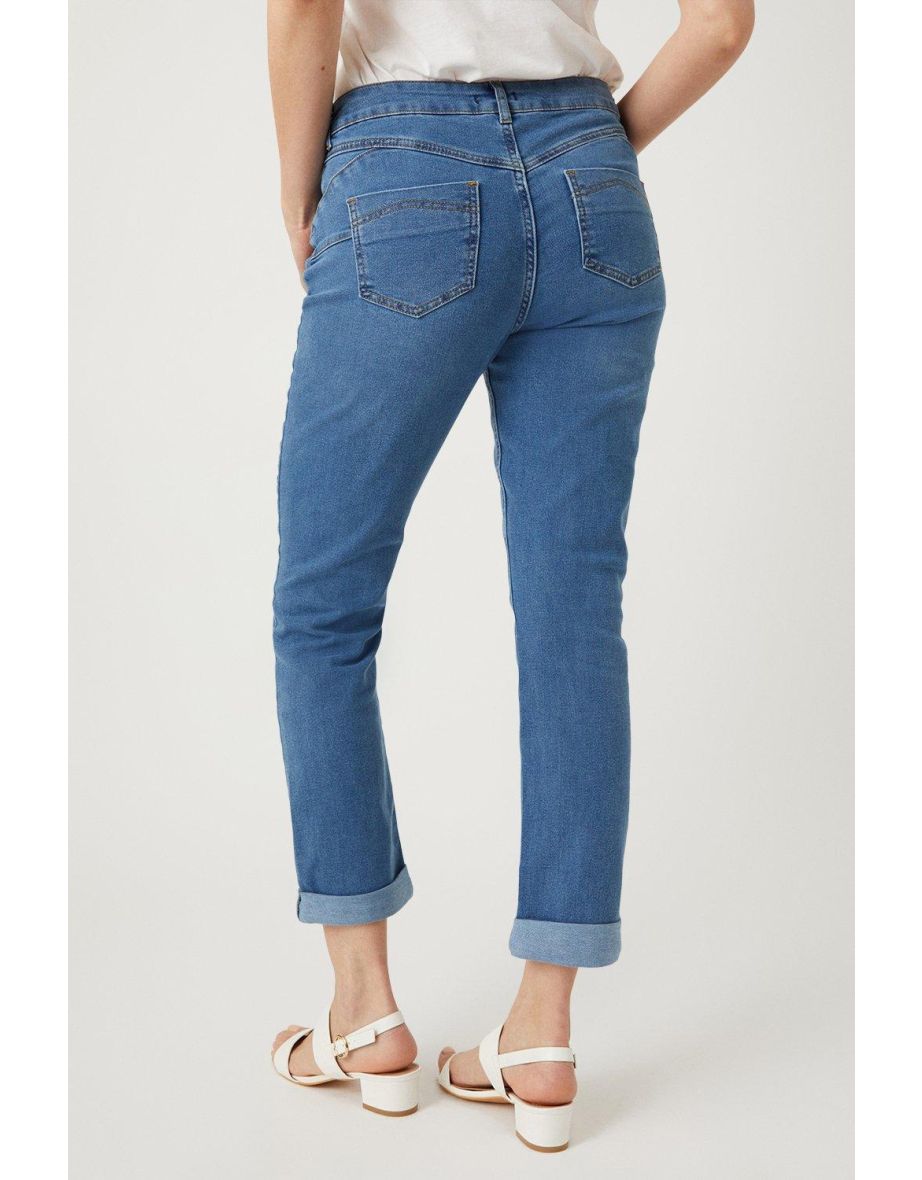 Scarlet Roll Up Jeans - 2
