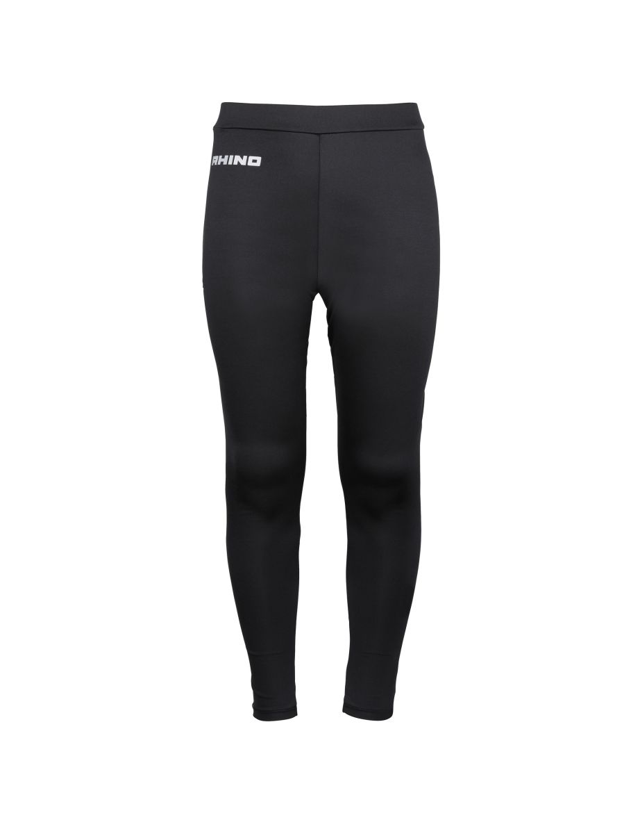 Rhino Kids Boys Thermal Underwear Boys Base Layer Leggings / Long Johns - Black - 1