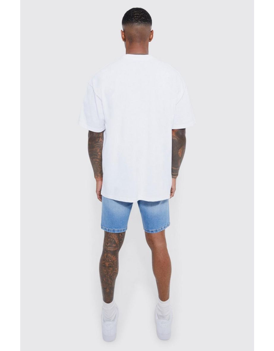 Oversized Heavyweight Limited Edition T-shirt - white - 1