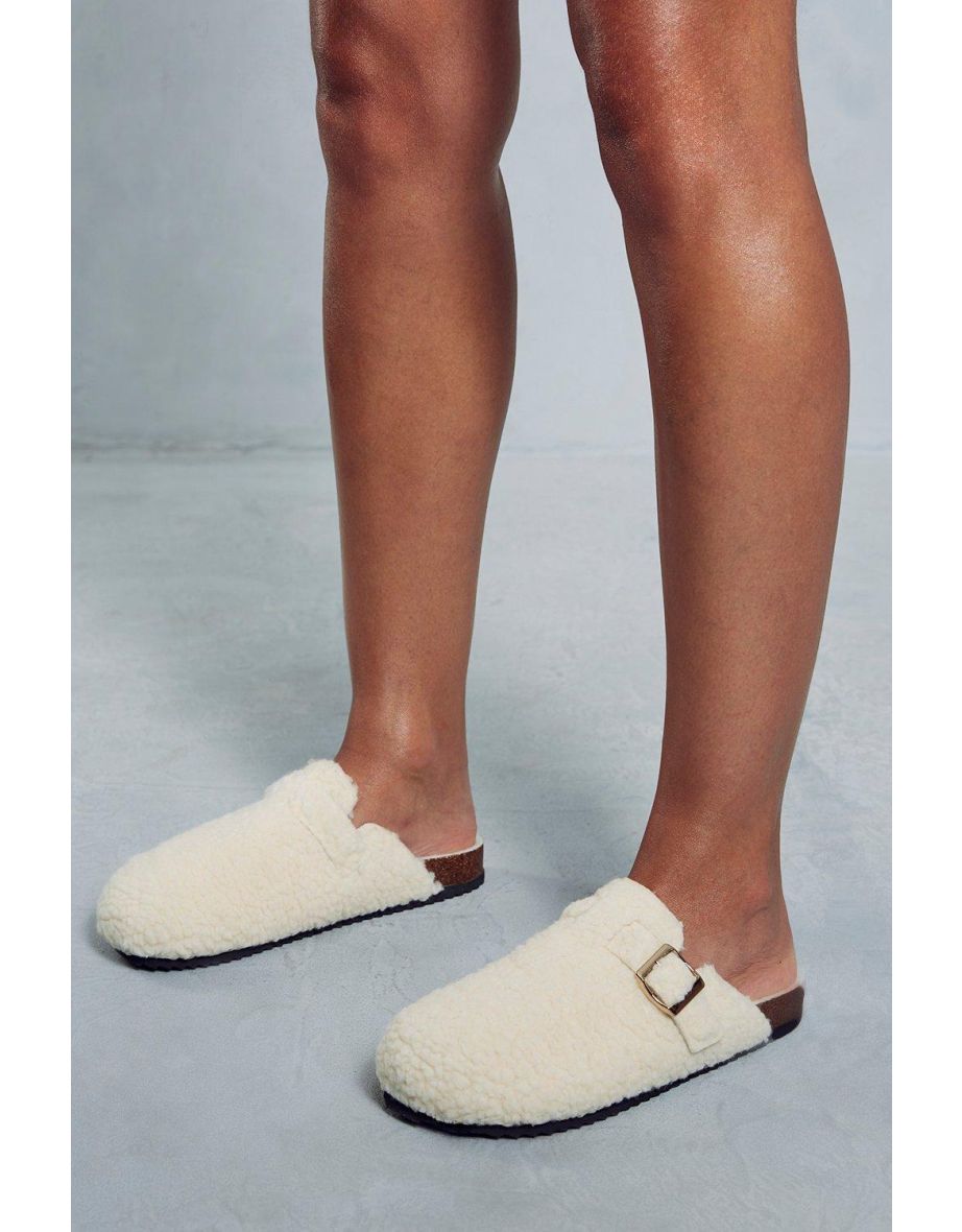 Faux fur best sale lined clogs