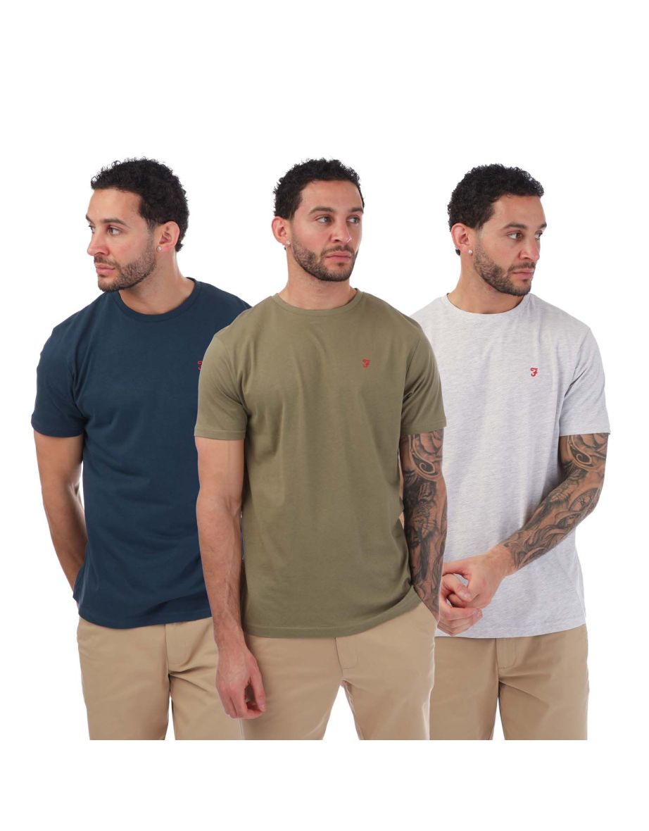 Men's Farah Dellis 3 Pack T-Shirts in other