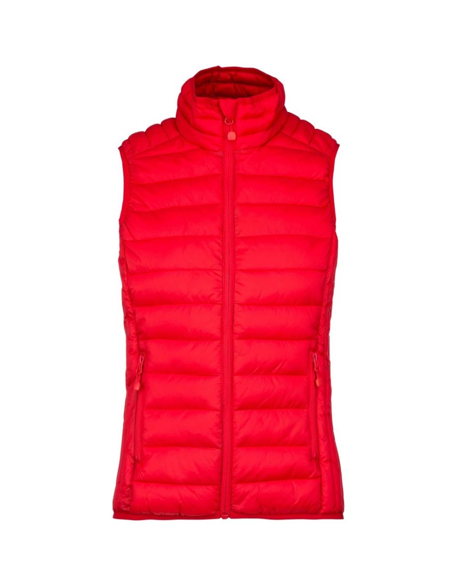 Kariban Womens/Ladies Lightweight Down Bodywarmer - Red