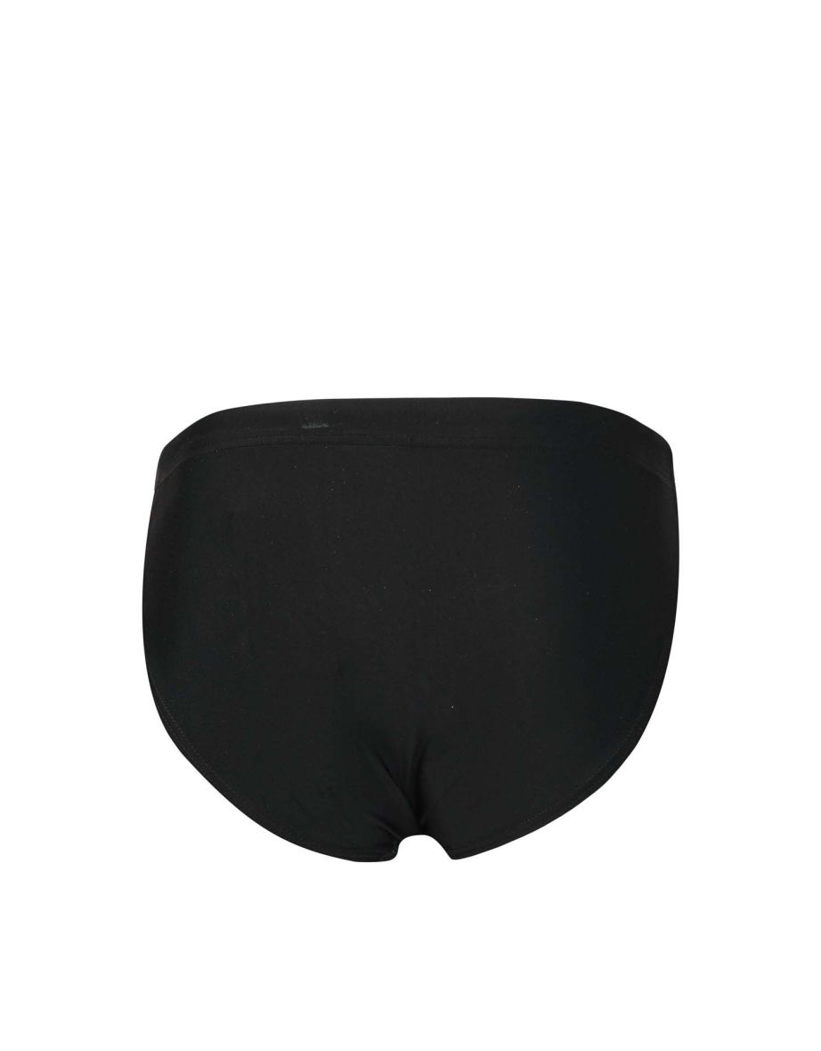 Men's Speedo Allover 7cm Briefs in Black - 1