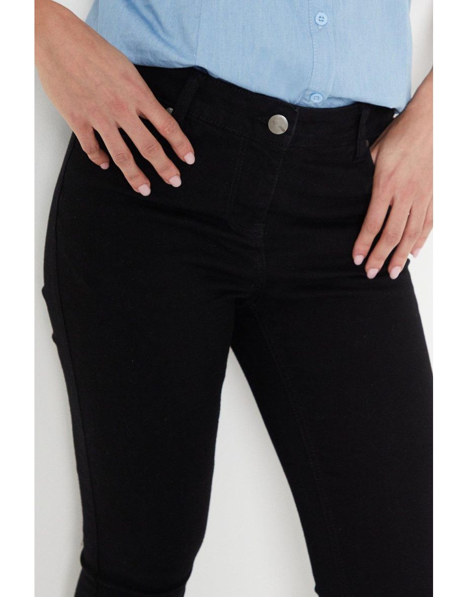 Petite Jade Mid Rise Skinny Jeans - 3
