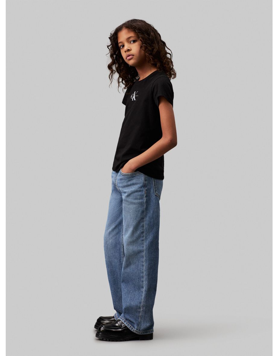 Calvin Klein Girls Monogram Logo T-Shirt