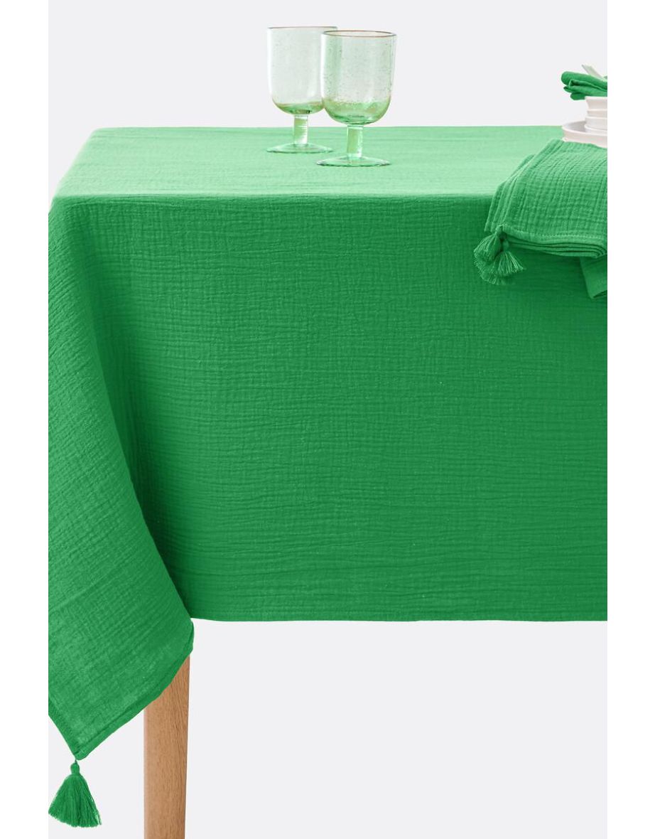 Kumla Cotton Muslin Tablecloth