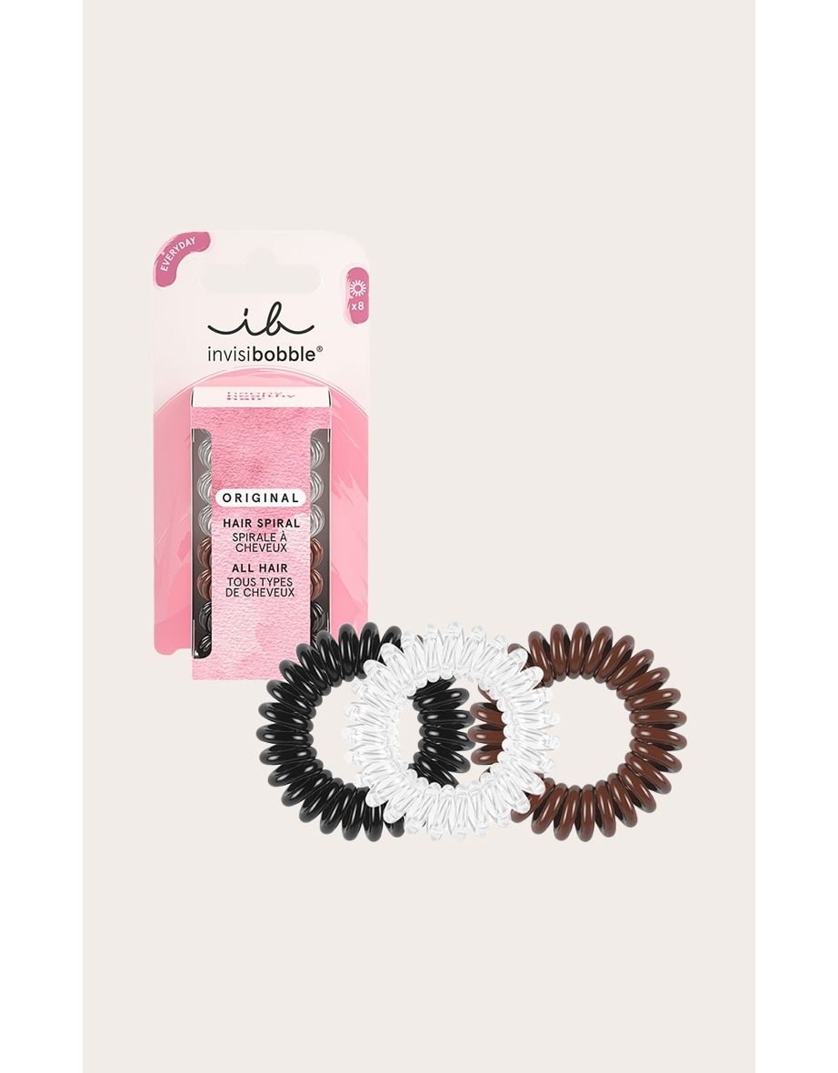 Invisibobble Original Hair Necessities Spirals Value Pack 8 Pack