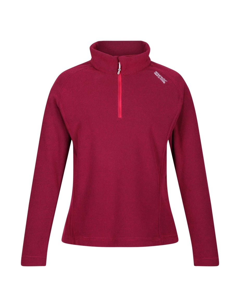 Women's Regatta Kenger II Half-Zip Fleece in Pink