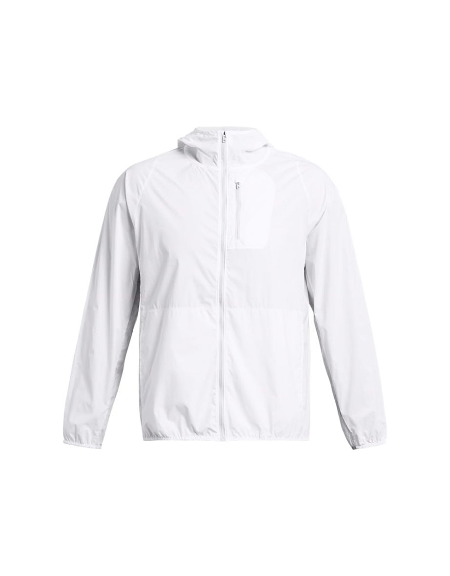 Men's Under Armour UA Launch Lightweight Jacket in White