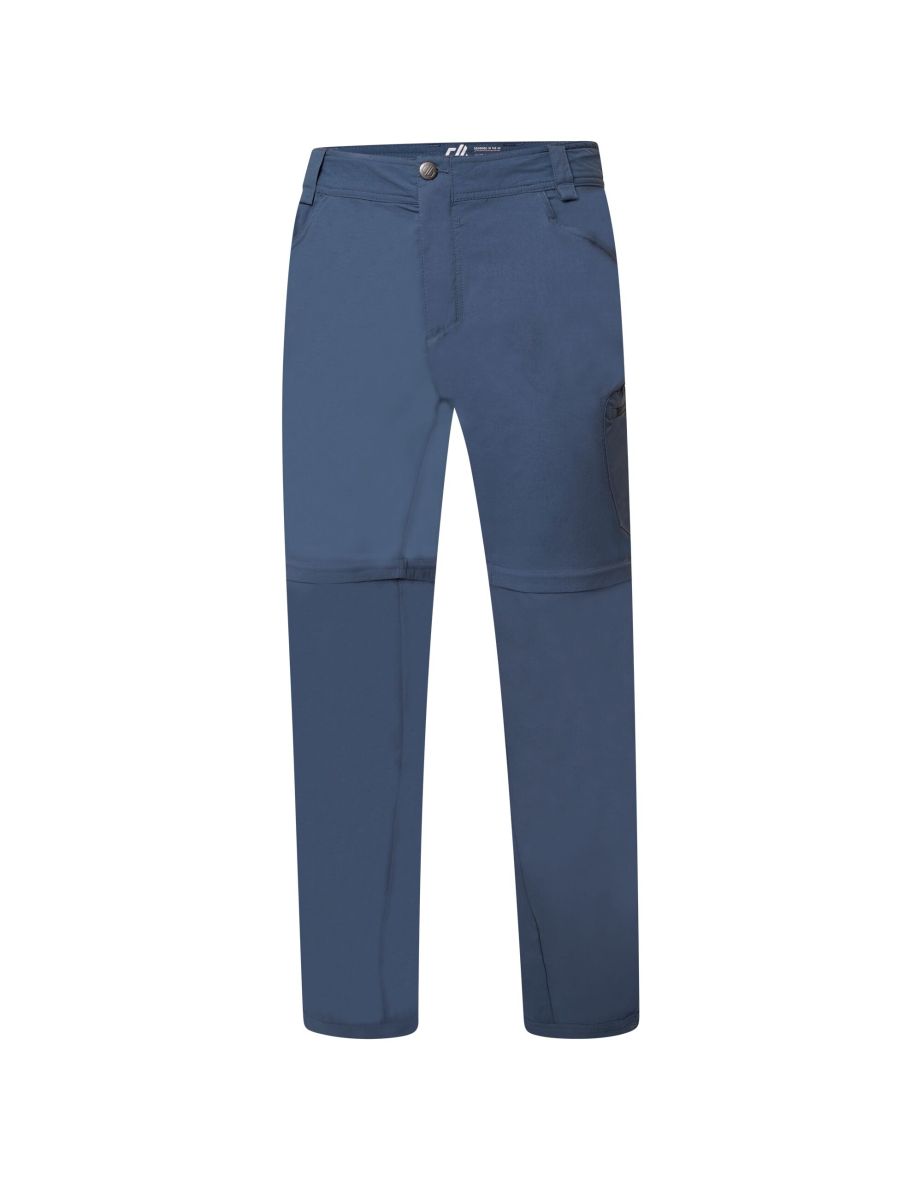 Dare 2B Mens Tuned In II Multi Pocket Zip Off Walking Trousers - Orion Grey - 2