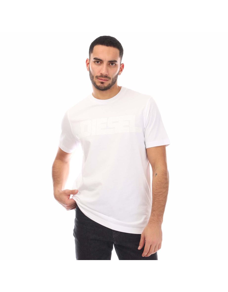 Men's Diesel T-Just 12-5 T-Shirt in White