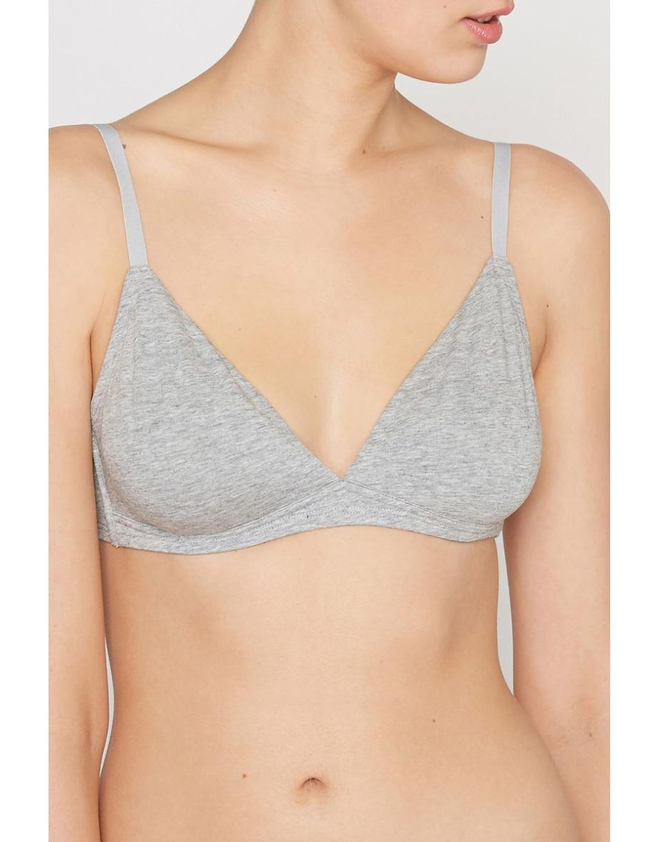 La Redoute Collections Grey Bra