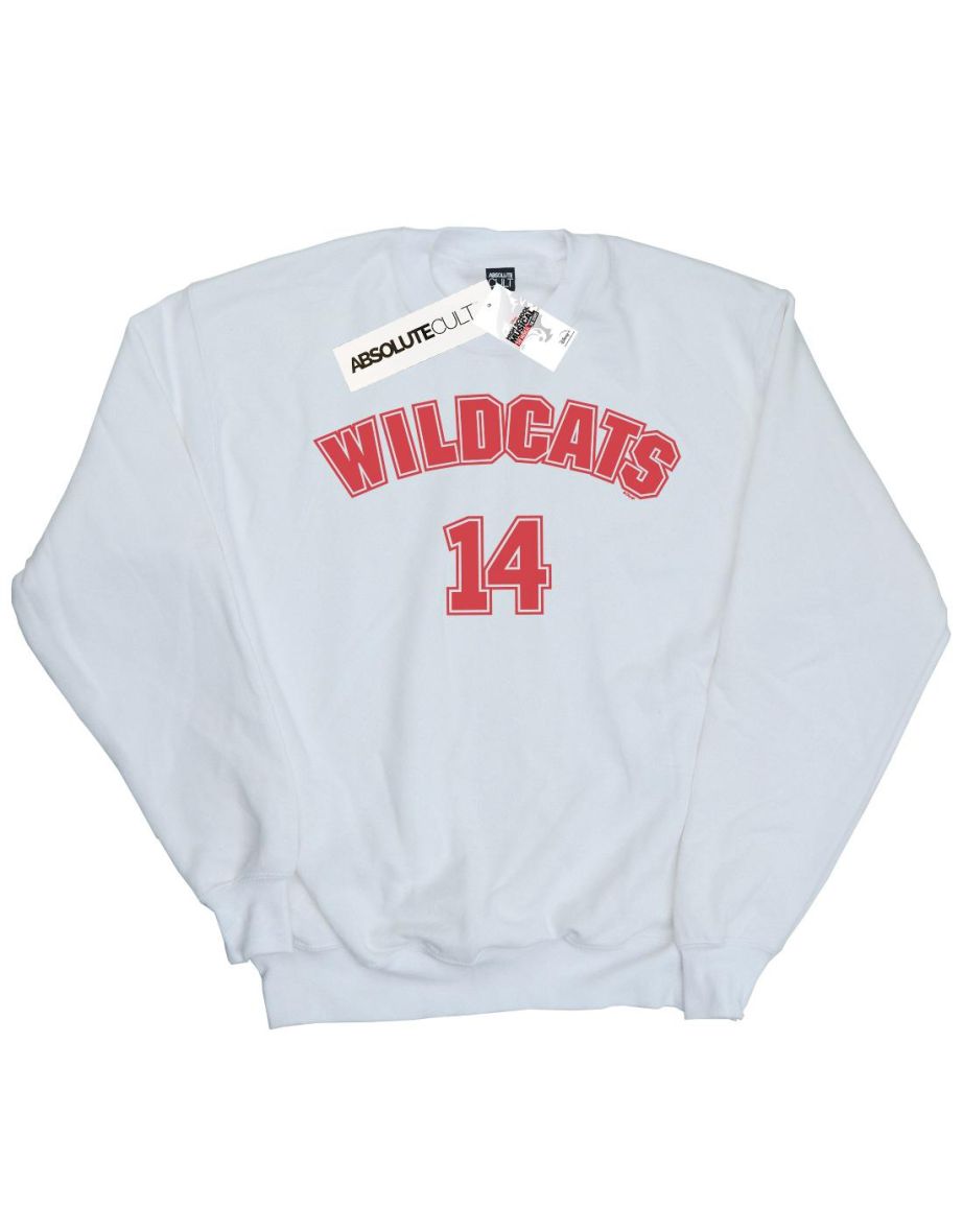 Disney Girls High School Musical The Musical Wildcats 14 Sweatshirt - White