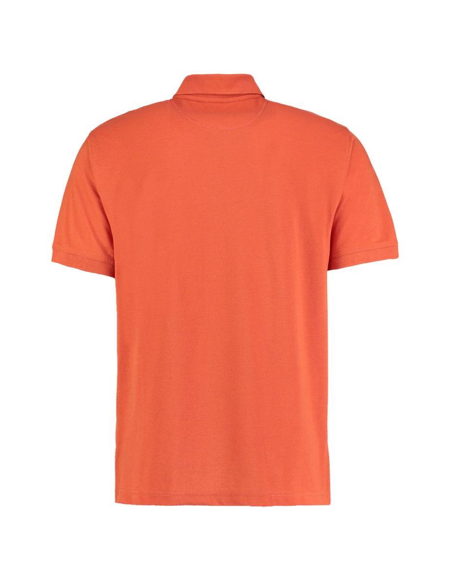 Kustom Kit Mens Klassic Superwash Short Sleeve Polo Shirt - Burnt Orange - 1