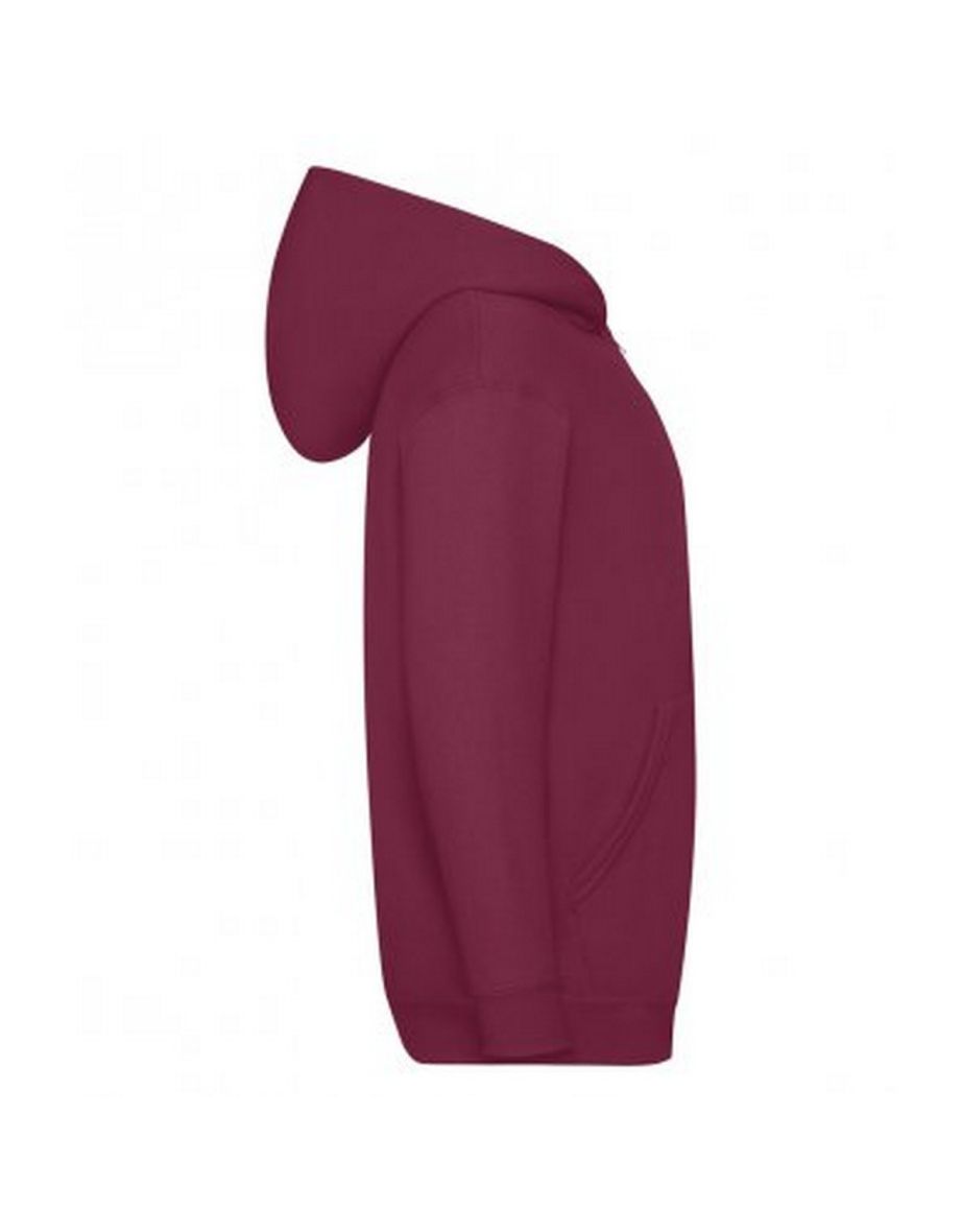 Fruit Of The Loom Childrens/Kids Hooded Sweatshirt - Burgundy - 1