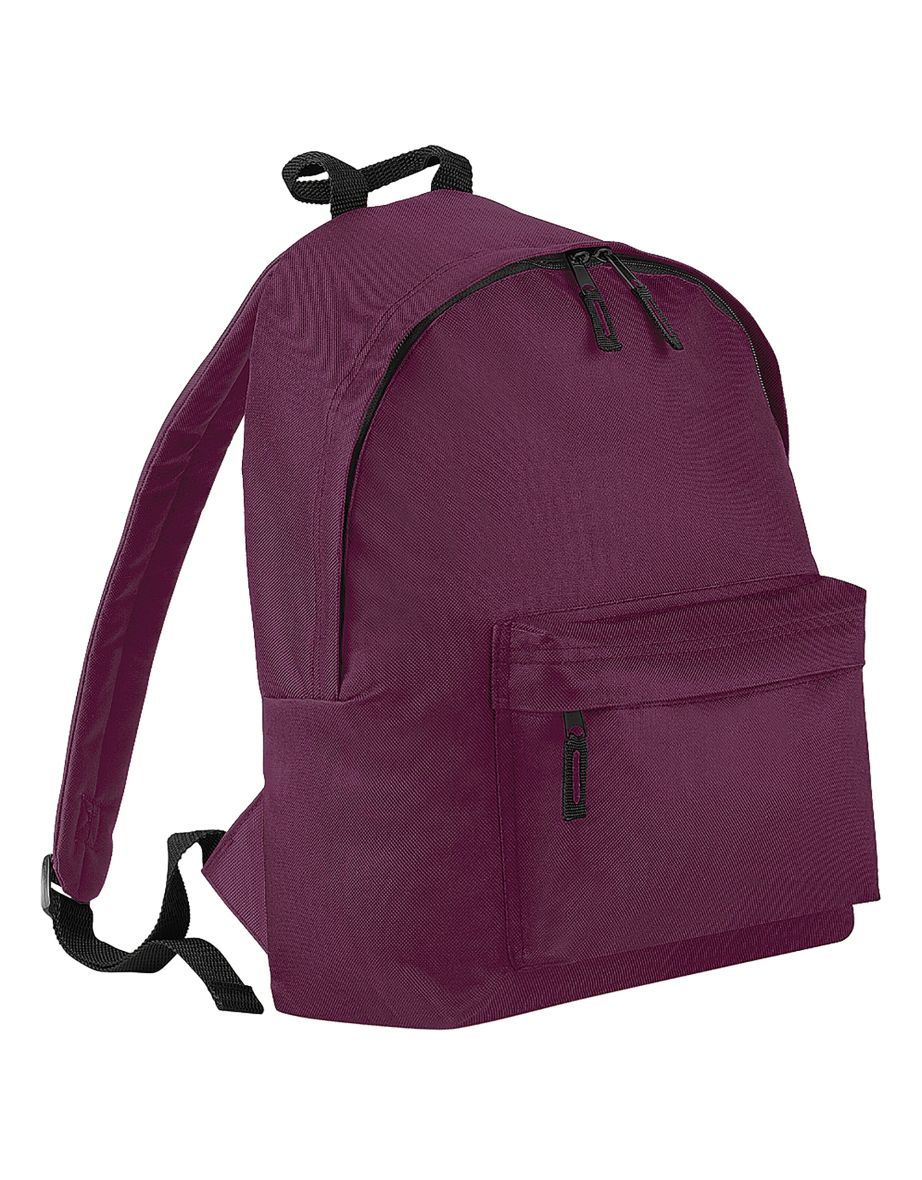Bagbase Fashion Backpack / Rucksack (18 Litres) (Pack of 2) - Burgundy