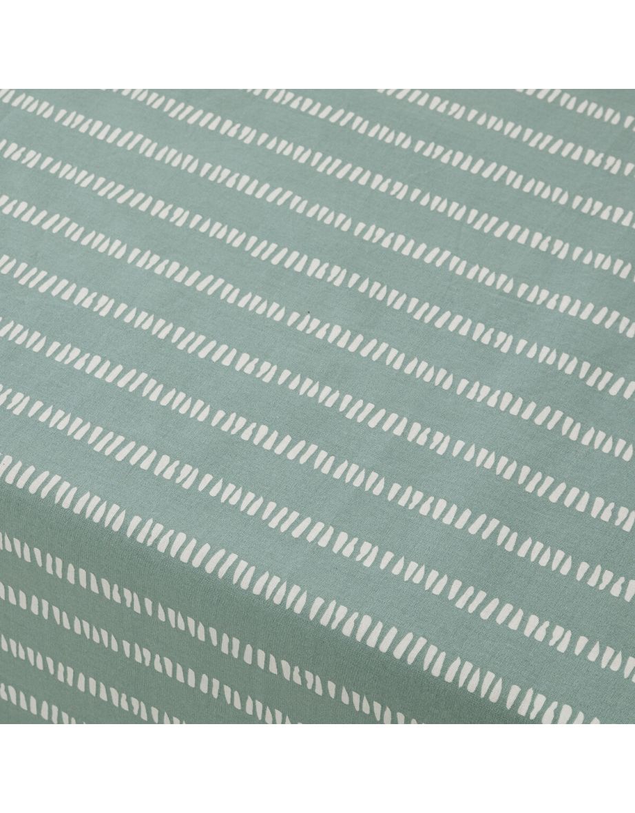 Irun Striped Oilcloth Cotton Tablecloth - 4