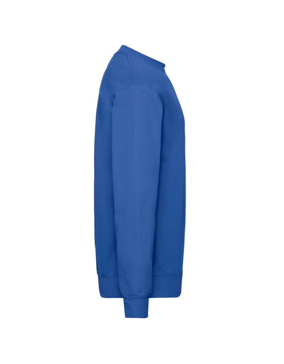 Fruit Of The Loom Mens Classic Drop Shoulder Sweatshirt - Royal Blue - 2